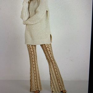 Novella Royale flare pant in Rust Hazely